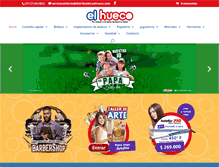 Tablet Screenshot of elhuecobarranca.com